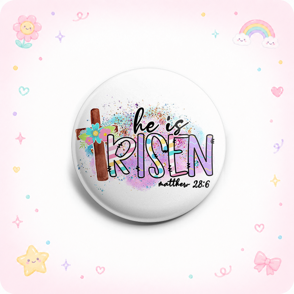 He is Risen Easter Topper - - Topperswap