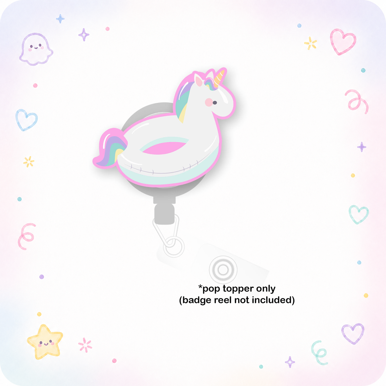 Sparkle Like a Unicorn Pop Topper - - Topperswap