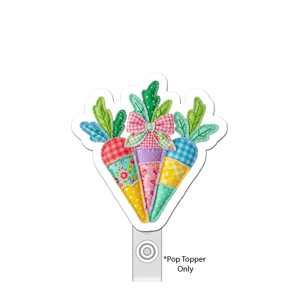 Patchwork Carrot Guru Pop Topper - - Topperswap