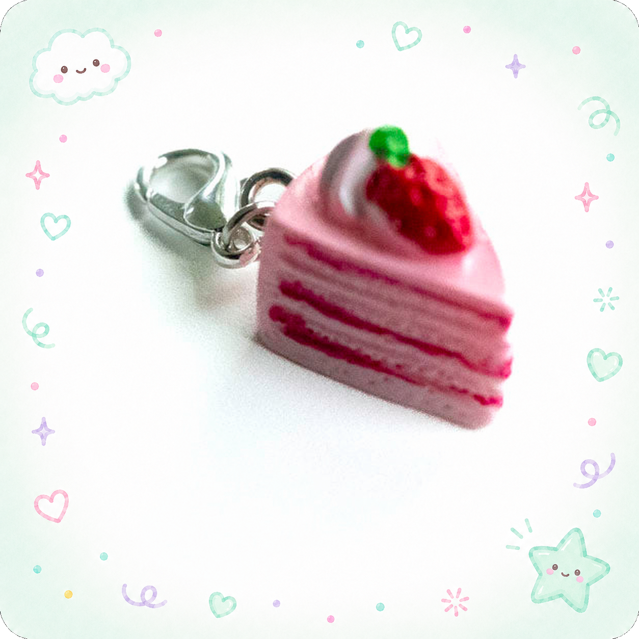 Berrylicious Cake Badge Reel Add-on - - Topperswap