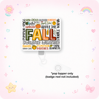 Fall Festivities Collage Pop Topper