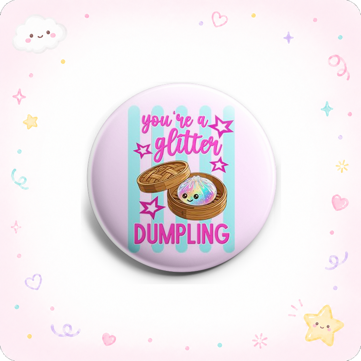 Glitter Dumpling Topper - - Topperswap