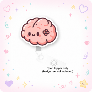 Cute Brain Pop Topper