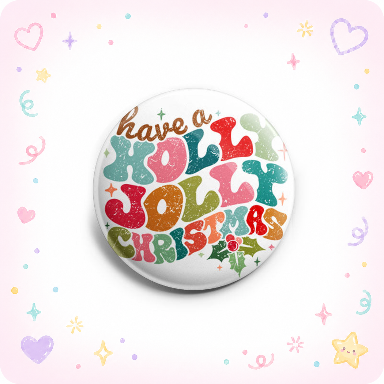 Holly Jolly Sparkle Topper - - Topperswap
