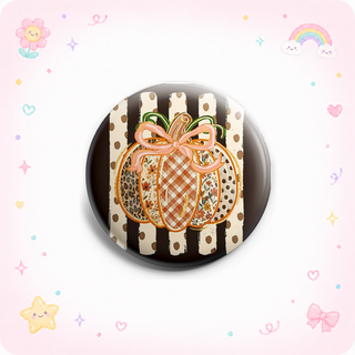 Patchwork Pumpkin Topper