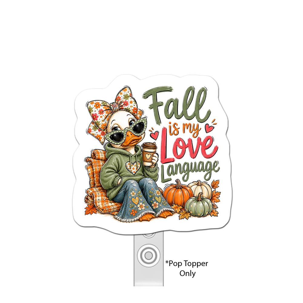 Autumn Vibes Queen Pop Topper - - Topperswap