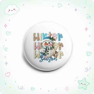 Frosty Office Topper