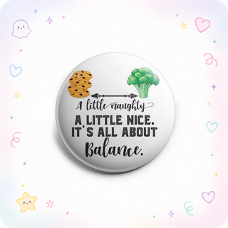 All About Balance Topper