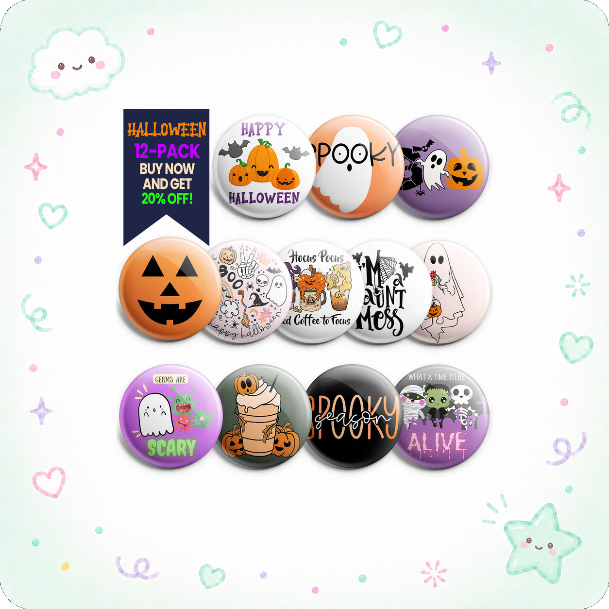 Full Moon 12-Pack (SAVE 20%) - - Topperswap