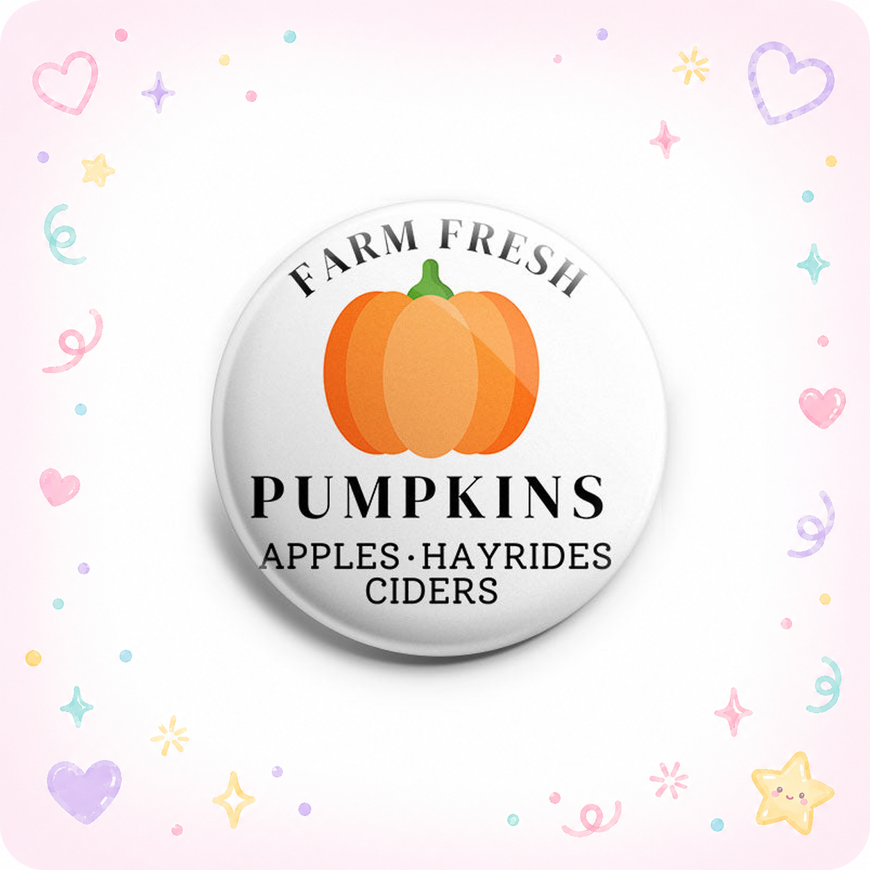 Farm Fresh Pumpkins Topper - - Topperswap