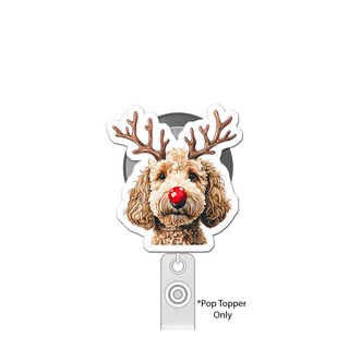 Rudolph's Doodle Delight Pop Topper