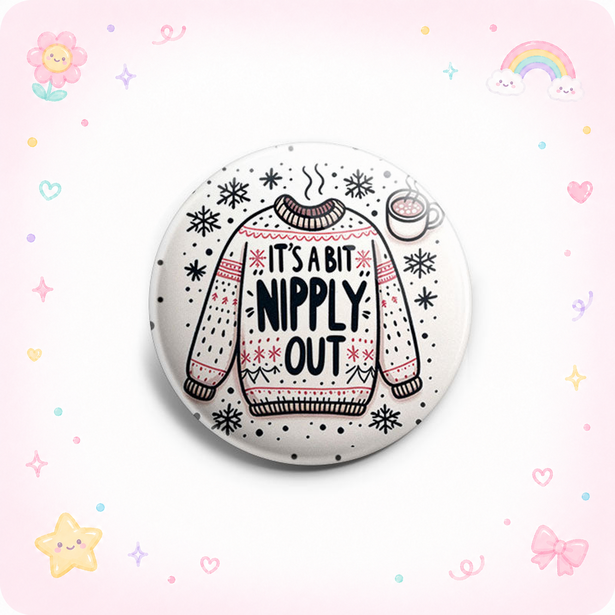 Nipply Out Ugly Sweater Topper - - Topperswap
