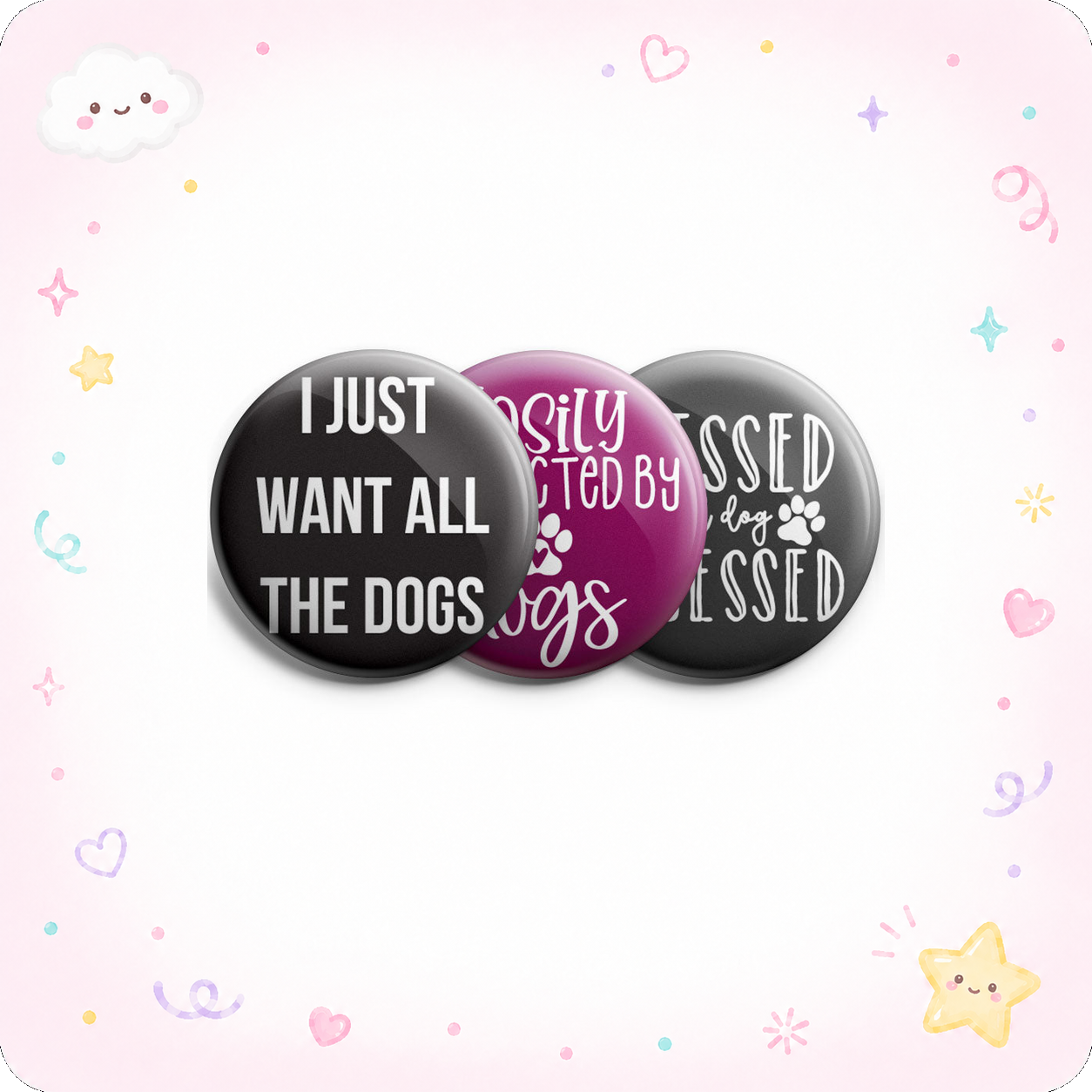 Dog Obsessed 3-Pack - (Save 5%) - - Topperswap