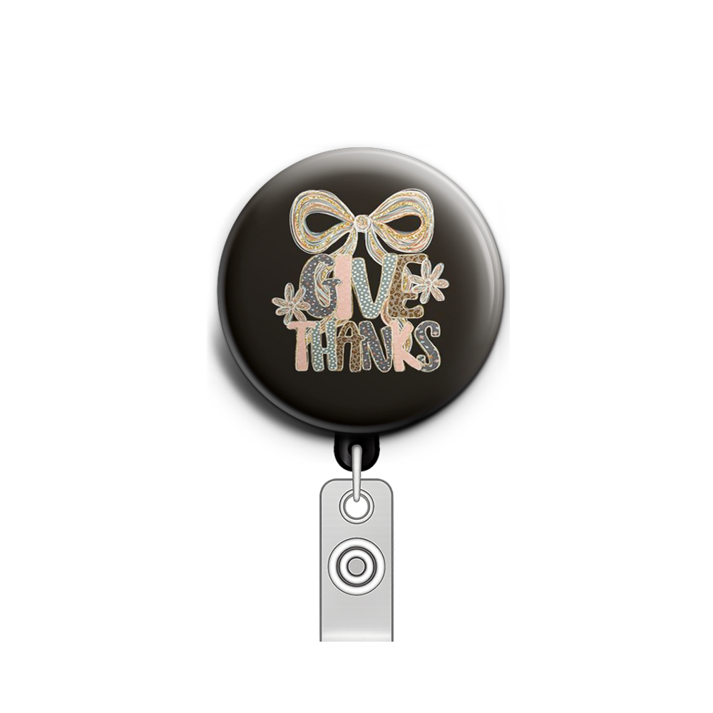 Gratitude Guru Swapfinity Retractable ID Badge Reel - - Topperswap