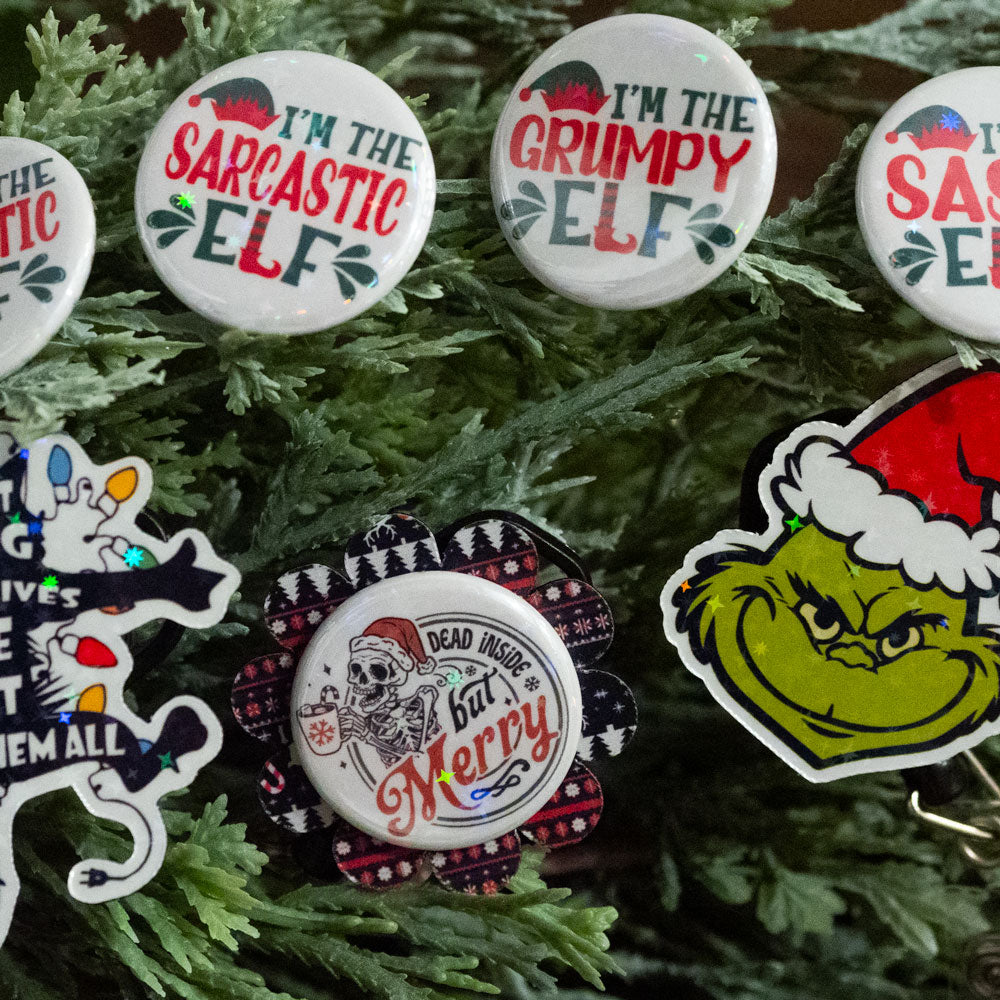 I'm The Grumpy Elf Topper - - Topperswap