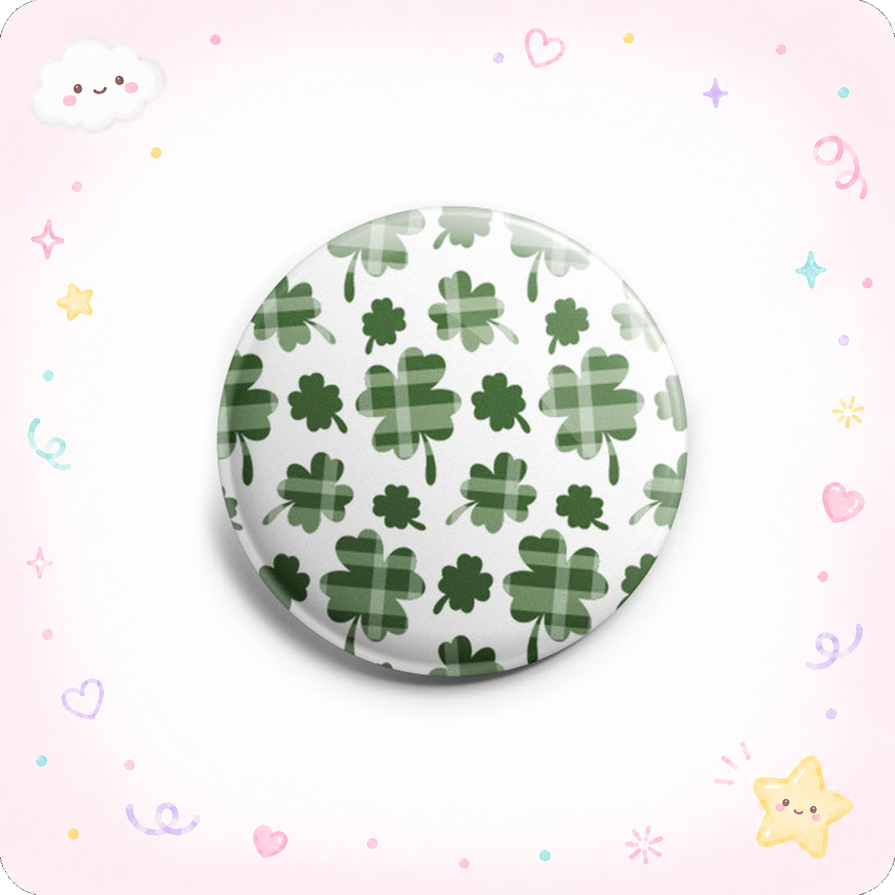 Plaid Shamrocks Topper - - Topperswap