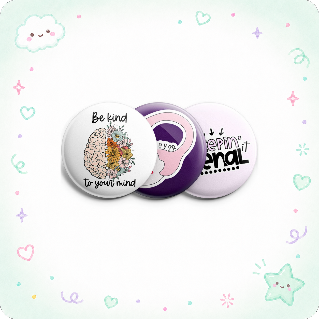 Cardiology Crush Topper 3-Pack (Save 5%) - - Topperswap