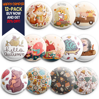 Happy Camper Topper 12-Pack (Save 20%)