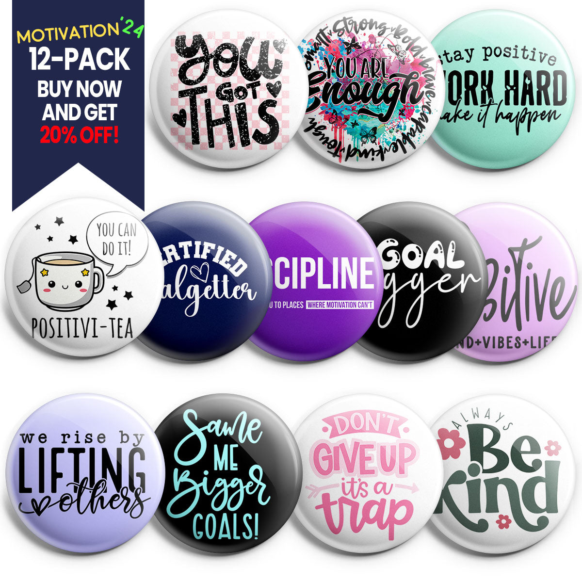 Inspirational Dozen Topper 12-Pack (Save 20%) - - Topperswap