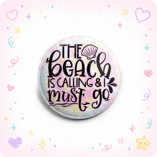 Beach is Calling Tie Dye Topper