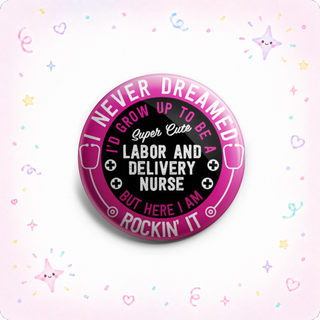 Super Cute Labor And Delivery Nurse Topper