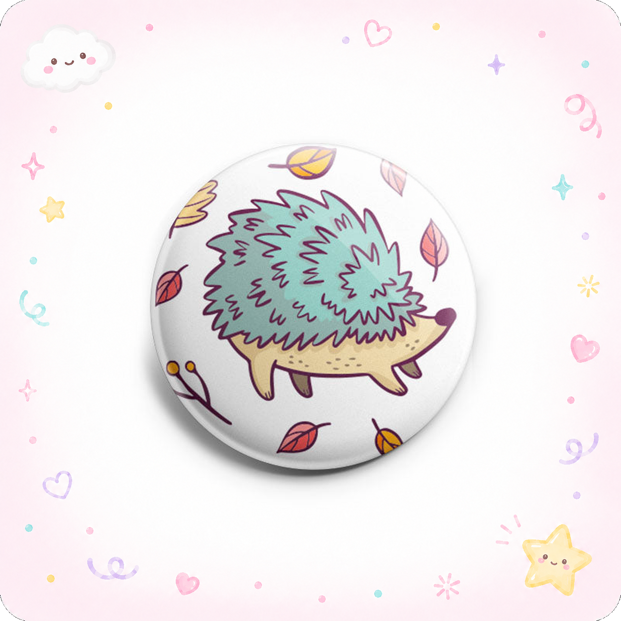 Hedgehog's Harvest Fun Topper - - Topperswap