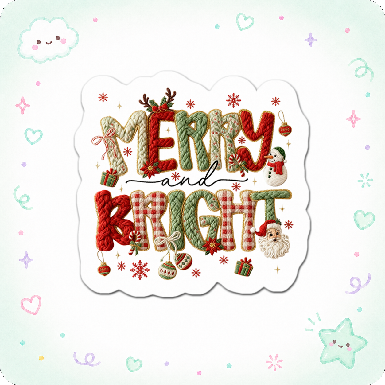 Holiday Cheer Guru Sticker - - Topperswap