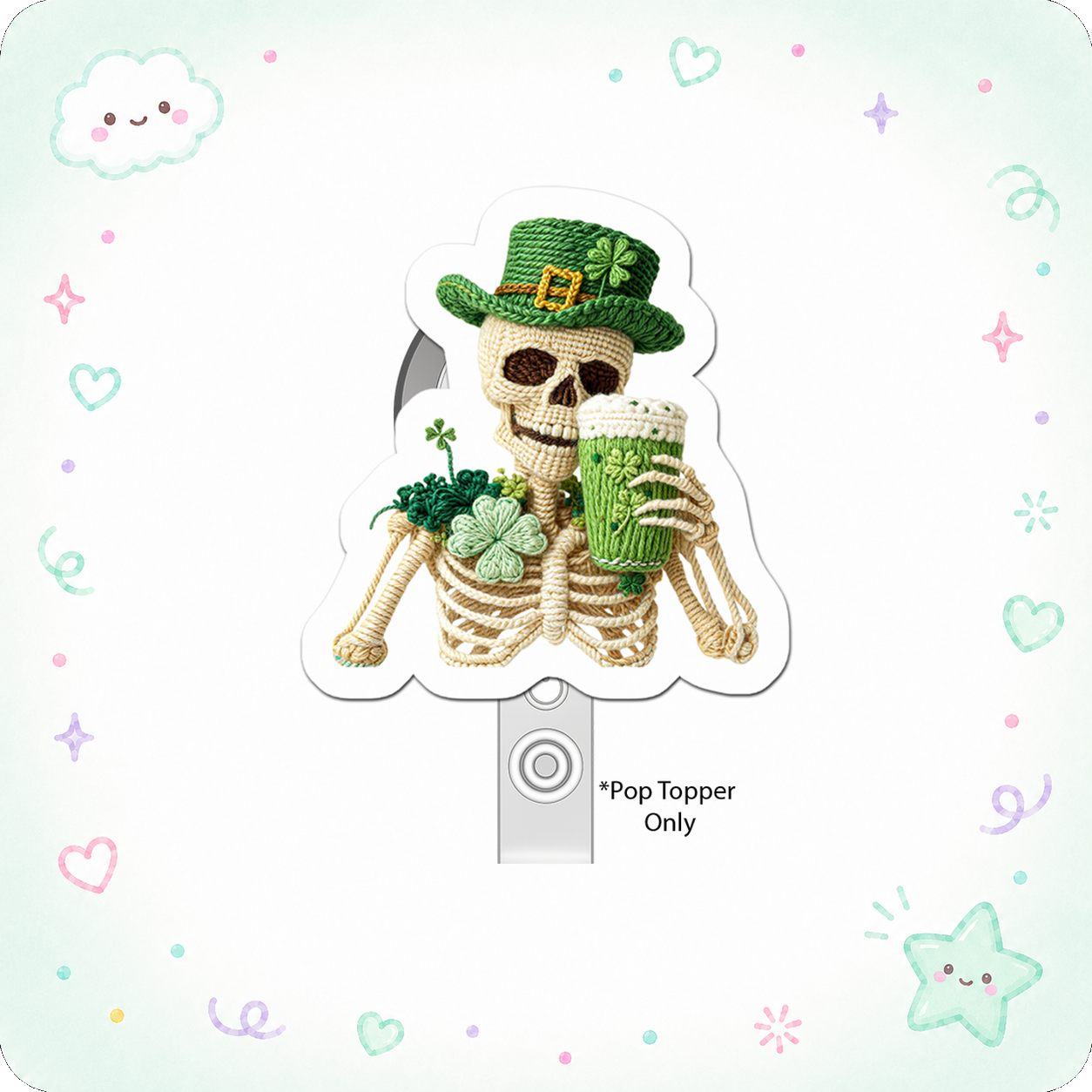 Lucky Leprechaun Legend Pop Topper - - Topperswap