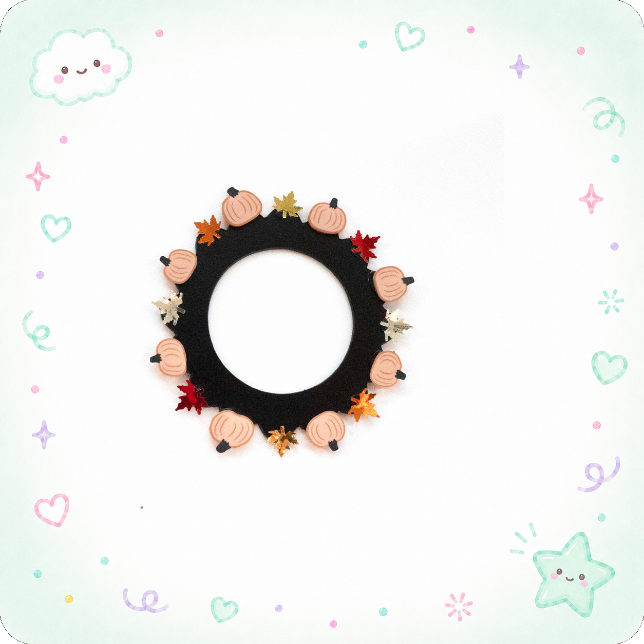 Pumpkin Patch Party Swapfinity Swapper Frame - - Topperswap