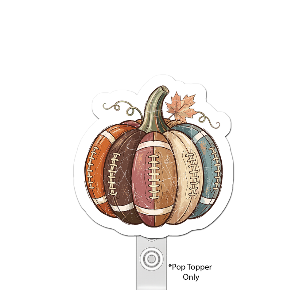Pumpkin Playbook Legend Pop Topper - - Topperswap