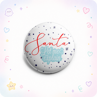 Santa Explain Topper - Vault