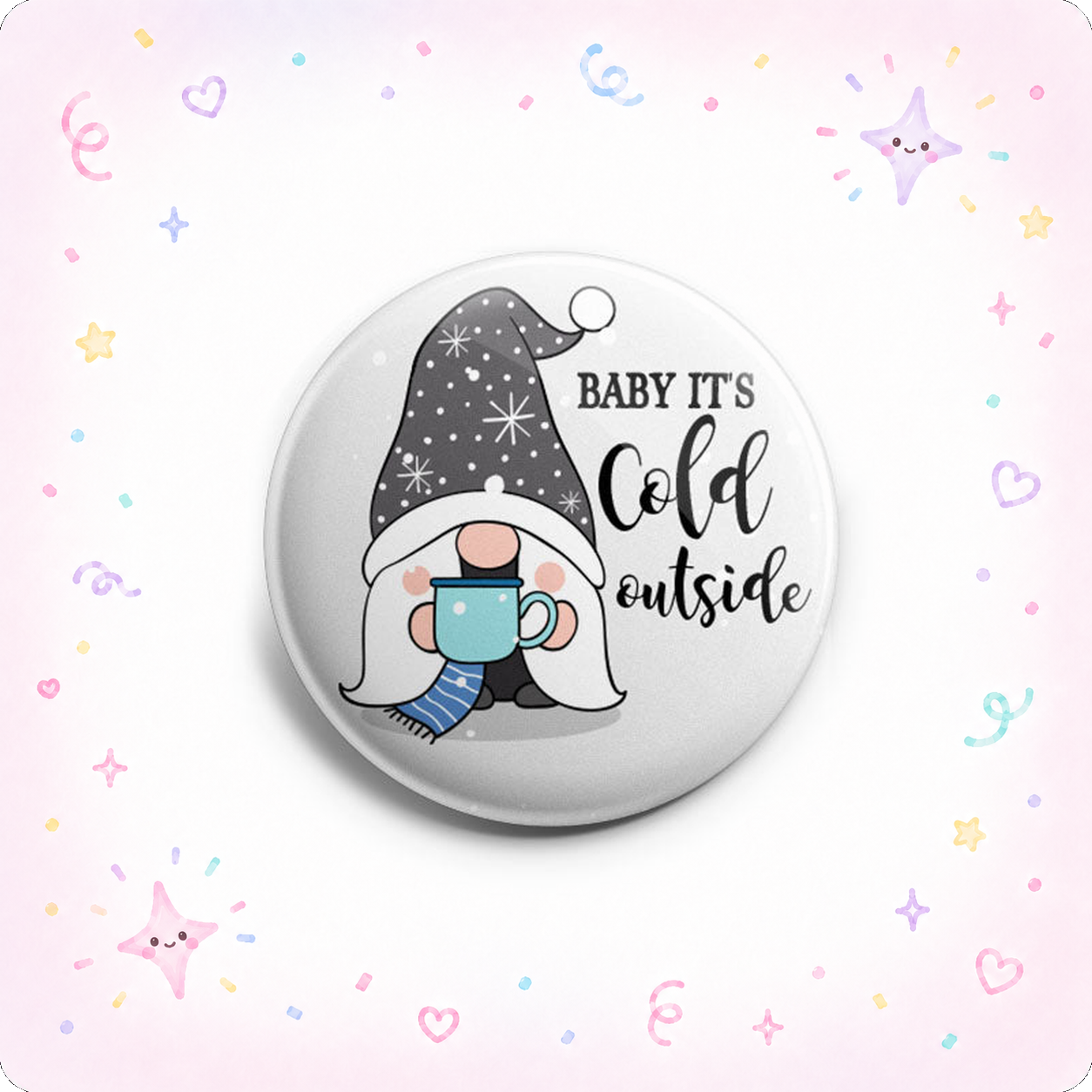 Cold Outside Gnome Topper - - Topperswap