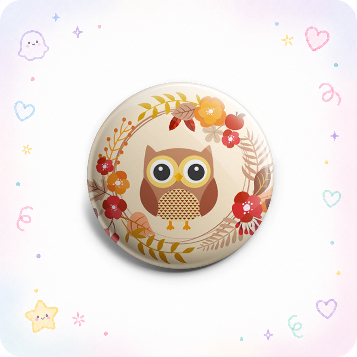 Owl Be Happy It's Fall Topper - Vault - - Topperswap