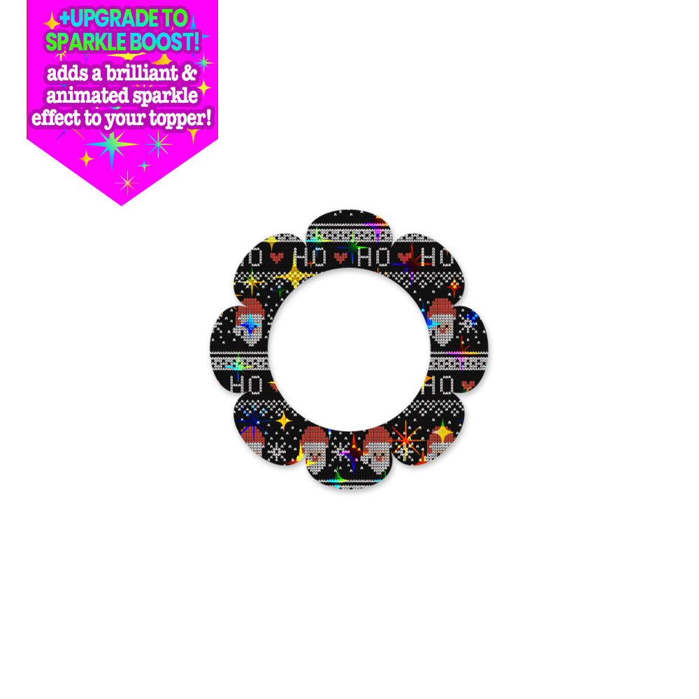 Santa Ho Ho Ho Ugly Sweater Swapper - Make it Sparkle! - Topperswap