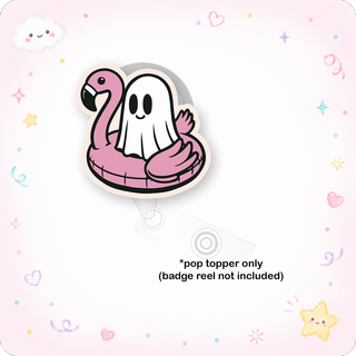 Ghost Halloween Pop Topper