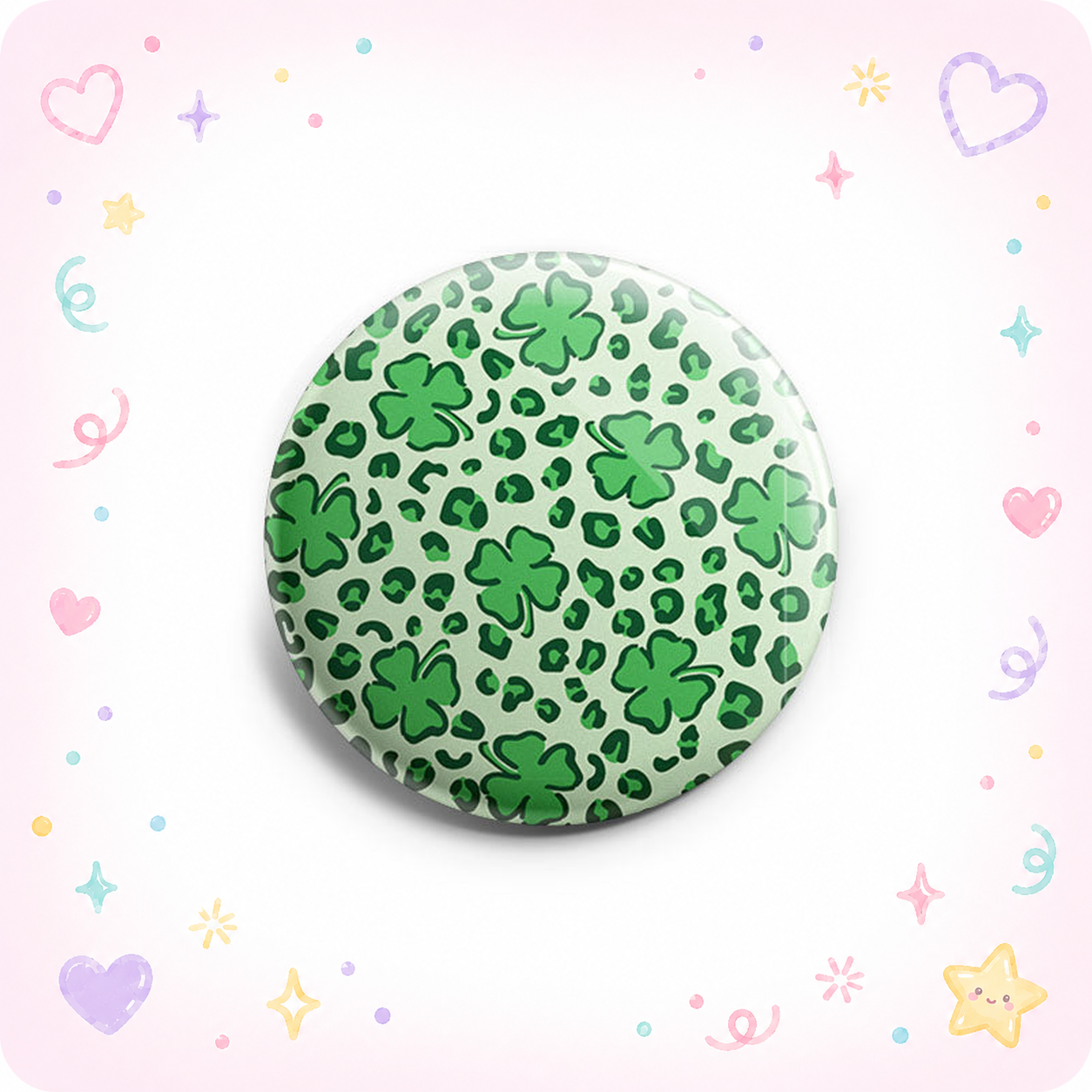 Leopard Shamrock Topper - - Topperswap