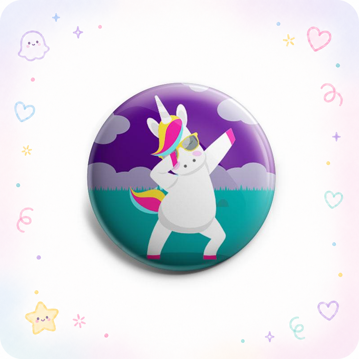 Dabbing Unicorn! Topper - - Topperswap
