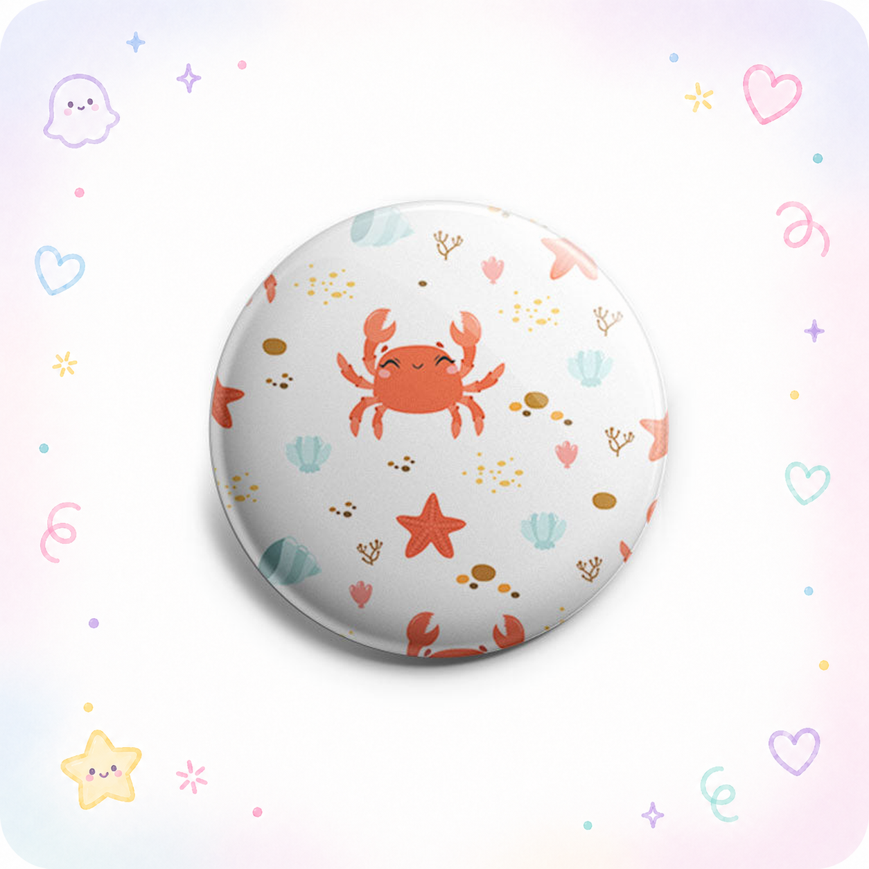 Happy Crab Topper - - Topperswap