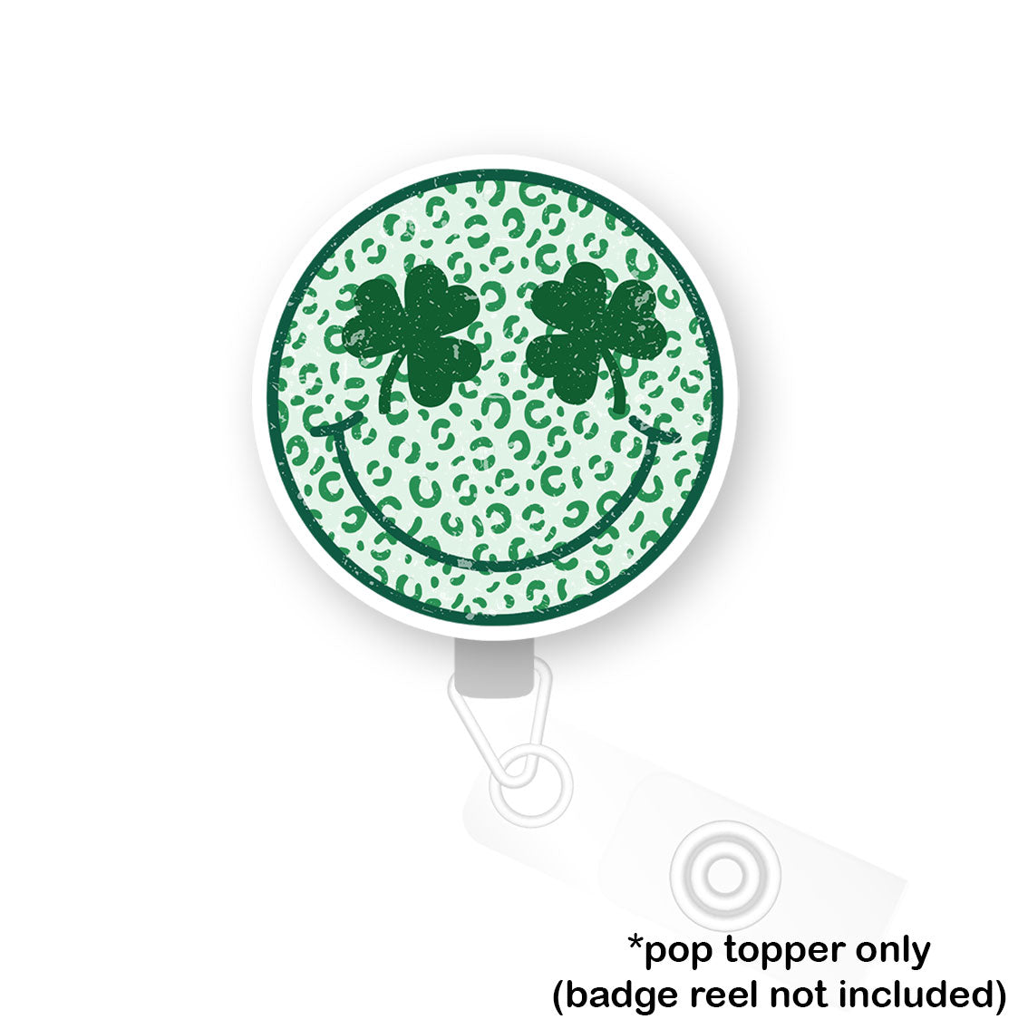 Shamrock Smile Topper Pop Topper - - Topperswap
