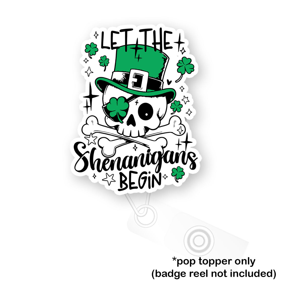 Shenanigans Skull Pop Topper - - Topperswap