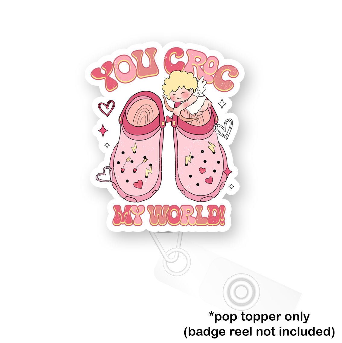 You Croc My World Pop Topper - - Topperswap