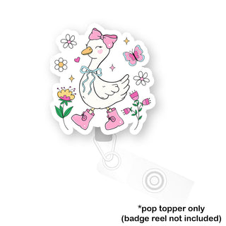 Spring Stroll Goose Pop Topper