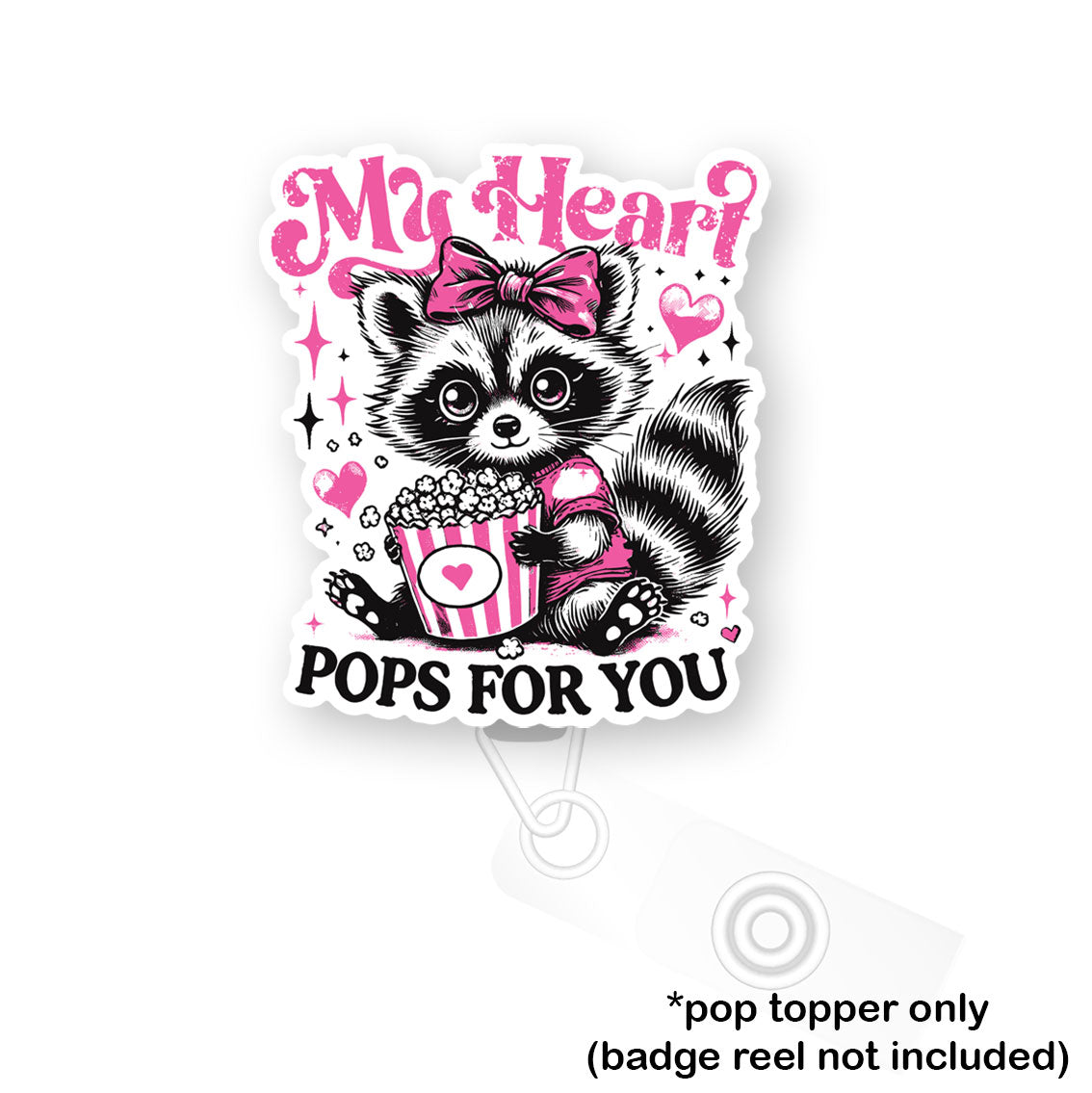 My Heart Pops for You Pop Topper - - Topperswap