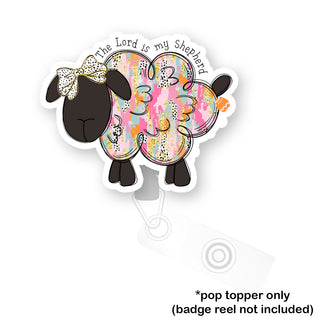 Psalm 23:1 Sheep Pop Topper