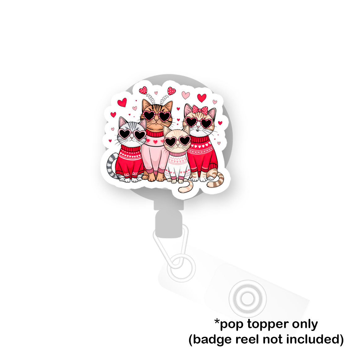 Purr-fectly in Love Pop Topper - - Topperswap