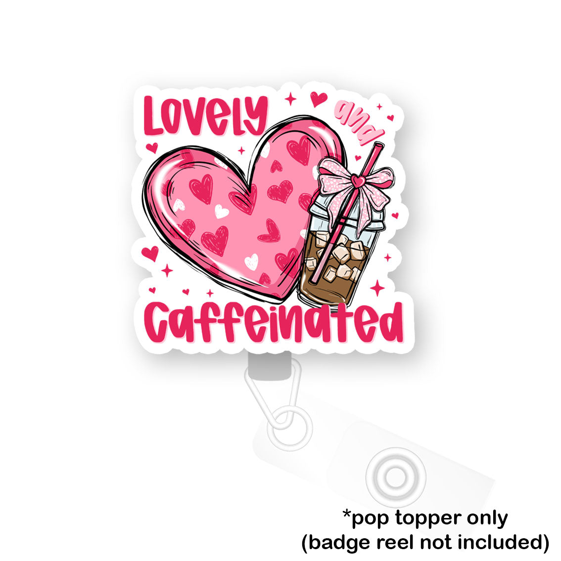 Lovely & Caffeinated Pop Topper - Flex - Matte - Topperswap