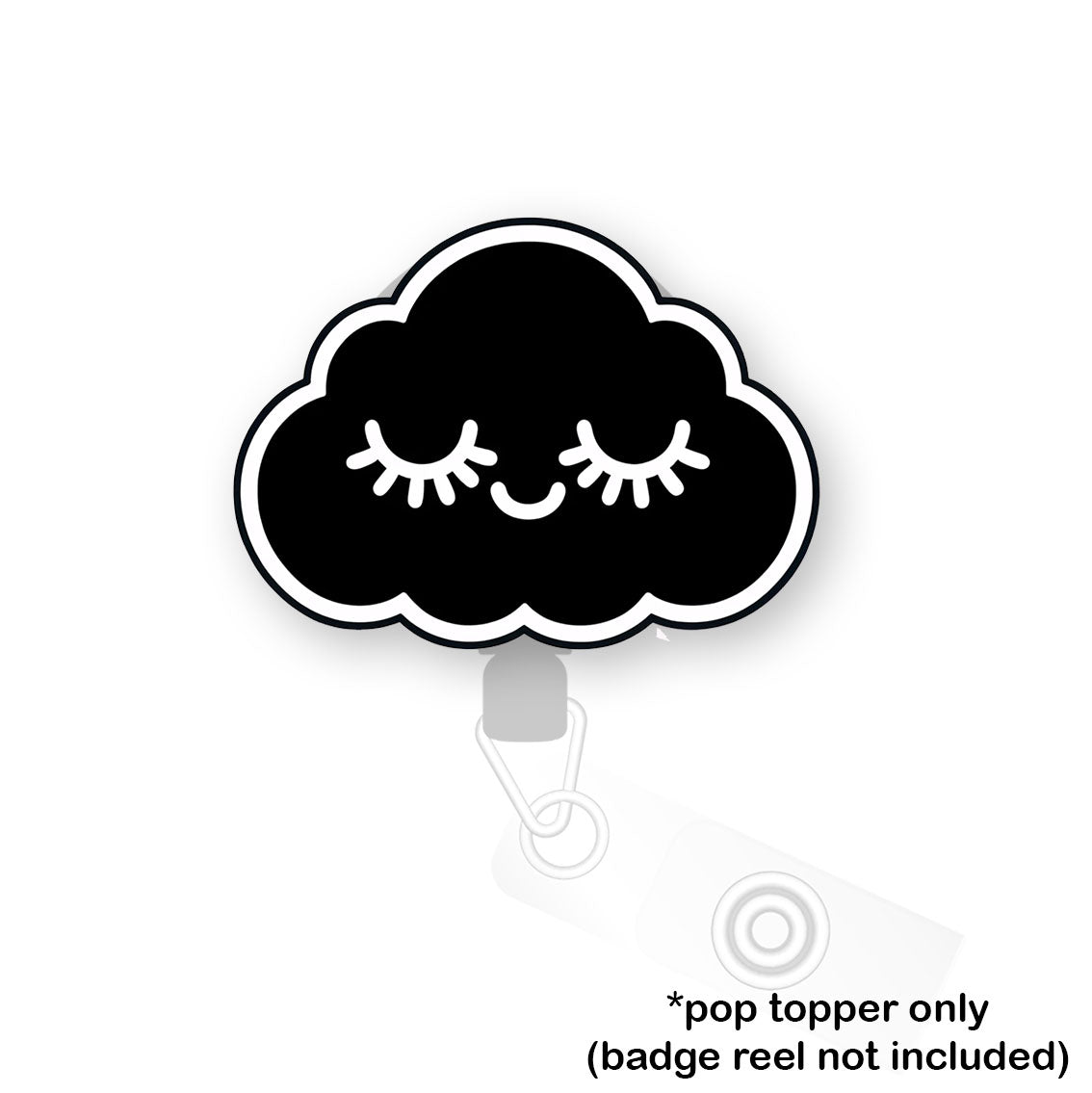 Black Cloud Pop Topper - Flex - Matte - Topperswap