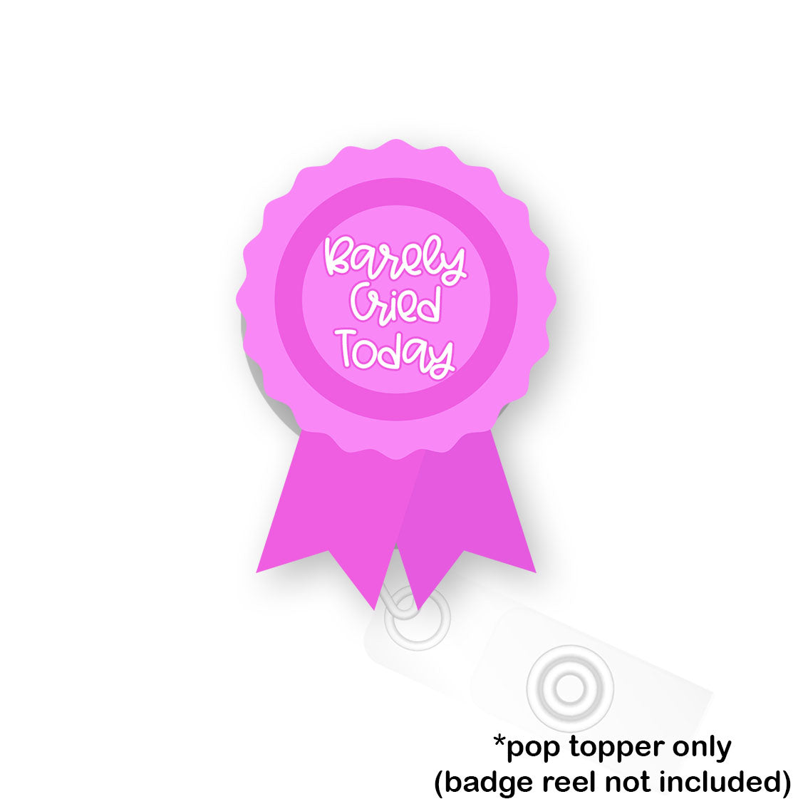 Barely Cried Today Pop Topper - Flex - Matte - Topperswap