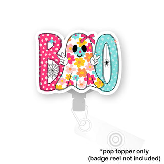 Groovy Flower Boo Pop Topper