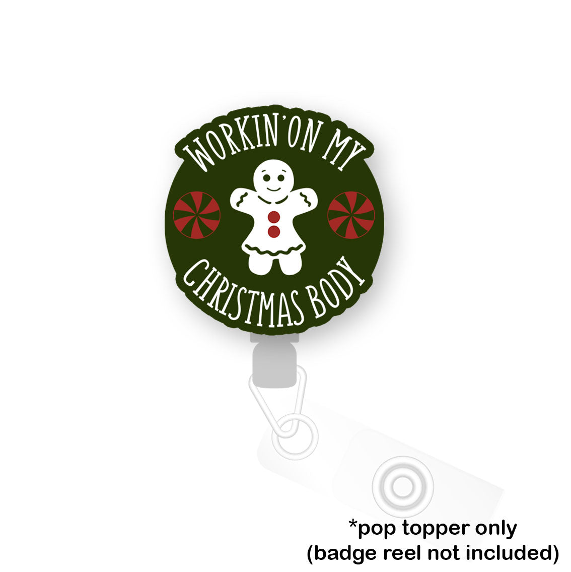 Christmas Body Goals Pop Topper - - Topperswap